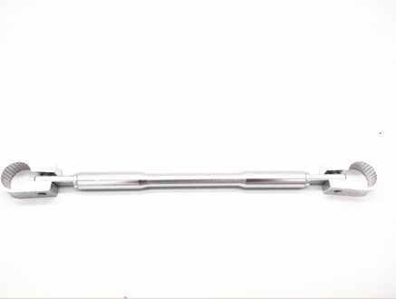 Motorfiets Kraan Stuur Versterking Staaf Lat Voor Yamaha Motorfiets zilver