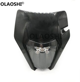 Motorfiets Led Universal Koplampen Koplamp Lamp Licht Voor Ktm Exc Xc Xcf Xcw Xcfw Sx Sxf Sxs 125 150 250 350 450 530 CX-HL051-zwart