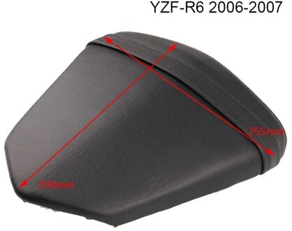 Motorfiets Lederen Achterbank Kussen Achterpassagierszetel Voor Yamaha YZF-R6 Yzf R6 2006 2007