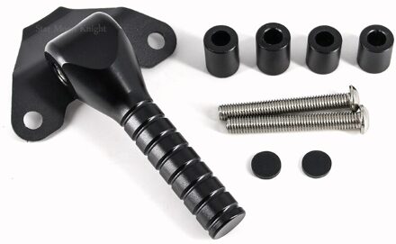 Motorfiets Lift Assist Handvat Lifting Deurkruk Mould Bar Reparatie Tool Voor Bmw F750GS F850GS Adventure F 750 Gs 850 adv - zwart