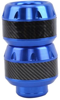 Motorfiets Medeplichtige Aluminium Motorfiets Schokabsorptie Cup Voorvork Bescherming Guard Voor Motorfiets blauw