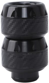 Motorfiets Medeplichtige Aluminium Motorfiets Schokabsorptie Cup Voorvork Bescherming Guard Voor Motorfiets zwart