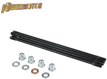 Motorfiets Motor Cilinderkop Studs Bouten Schroef Voor Lifan 125 Lf 125cc Horizontale Dirt Pit Bike Atv Quad Onderdelen