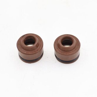 Motorfiets Motor Valve Intake Exhaust Stem Valve Gids Oliekeerringen voor Yamaha YBR125 YBR 125 YB 125 125cc Lavendel