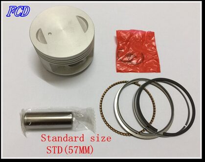 Motorfiets motoronderdelen GN125 GS125 EN125 zuigerveren Zuiger standaard maat 57mm Piston pin 14mm standaard- size