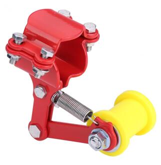 Motorfiets Onderdelen Motor Kettingspanner Richter voor Kawasaki DTRACKER125 KLX150S KLX250, DTRACKER KDX125250 rood-geel