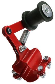 Motorfiets Onderdelen Motor Kettingspanner Richter voor Kawasaki DTRACKER125 KLX150S KLX250, DTRACKER KDX125250 rood-zwart