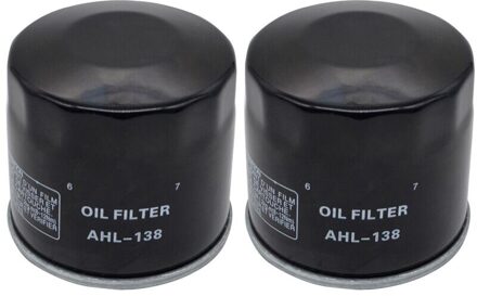 Motorfiets Onderdelen Zwarte Olie Filter Voor Arctic Cat 500 400 650 371 454 4X4 Auto Trv Mrp Plus 375 2X4 376 2 stukken