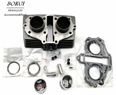 Motorfiets Performance Onderdelen 44Mm Motor Cilinder Kit Zuigerveer Set Voor Honda CB125 T Twin CB125T CBT125