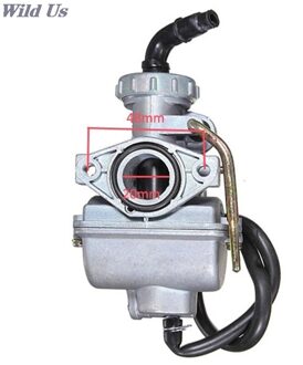 Motorfiets PZ20 20Mm Motorfiets Carburateur Carb Voor 50cc 70cc 90cc 110cc 125cc 135
