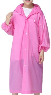 Motorfiets Regenkleding Kinderen Outdoor Reizen Mode Volwassen Regenjas Dik Transparant Evc Regenjas Poncho Motorfiets Regenjas Roze