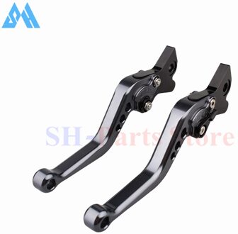 Motorfiets Rem Koppeling Hevels Aangepast Voor Yamaha MT07 MT09 MT-07/09 grijs