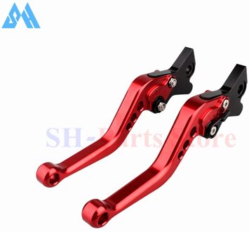 Motorfiets Rem Koppeling Hevels Aangepast Voor Yamaha MT07 MT09 MT-07/09 rood