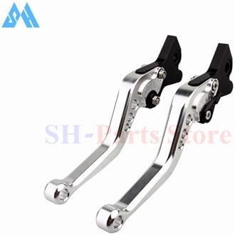Motorfiets Rem Koppeling Hevels Aangepast Voor Yamaha MT07 MT09 MT-07/09 zilver