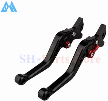 Motorfiets Rem Koppeling Hevels Aangepast Voor Yamaha MT07 MT09 MT-07/09 zwart-rood