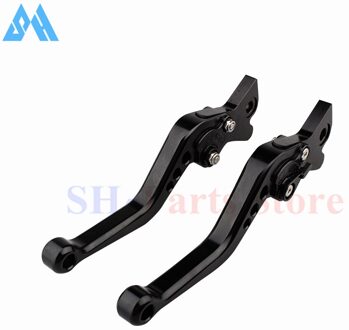 Motorfiets Rem Koppeling Hevels Aangepast Voor Yamaha MT07 MT09 MT-07/09 zwart