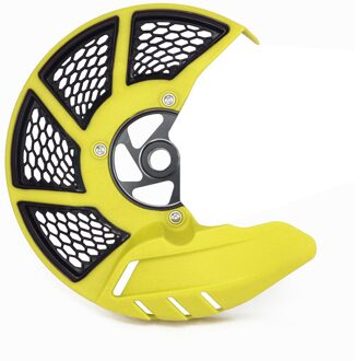Motorfiets Remschijf Rotor Guard Cover Protector Voor Suzuki RMZ250 2007 RMZ450 2005 RMX450Z geel