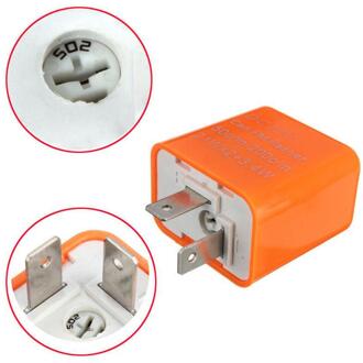 Motorfiets Richtingaanwijzer Pieper 12V 2 Pin Motor Knipperautomaat Richtingaanwijzer Verstelbare Frequentie Led Flasher