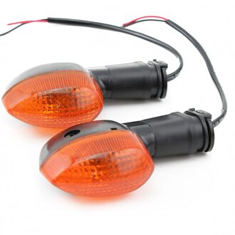 Motorfiets Richtingaanwijzer Voor YAMAHA FZ1 FZ8 Fazer FZ1N FZ6 N/S/R XJ6 Diversion/F XJ6N Blinker Indicator Lamp 3 Kleur Lens amber