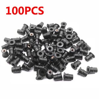 Motorfiets Rubber M5 Goed Noten Voorruit Kuip Goed Noten Messing Moeren Venster 5mm Metric Goed Noten Auto Accessoires Auto onderdelen 100stk