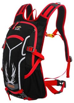 Motorfiets Rugzak Fietsen Tas Waterdichte Schouders Reflecterende Rugzak Tas Motocross Racing Pakket Rood