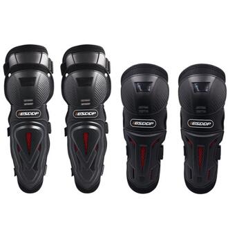 Motorfiets Scooter 1 Paar Kniebeschermers Elleboog Pads Accessoire Skate Skiën Silder Beschermende Gear Protector Sport Guards Veiligheid