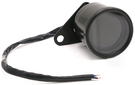 Motorfiets Snelheidsmeter Led Digita Lampje Toerenteller Cafe Racer Toerenteller Indicator Olie Meter Lcd Tafel B