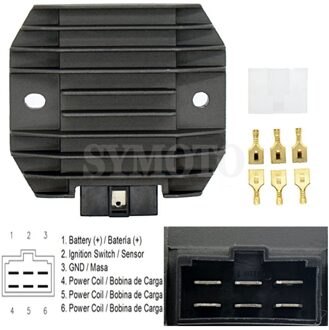 Motorfiets Spanningsregelaar Gelijkrichter 12 v Voor Kawasaki VN750 Vulcan 750 1988 2006 KLR650 KL650