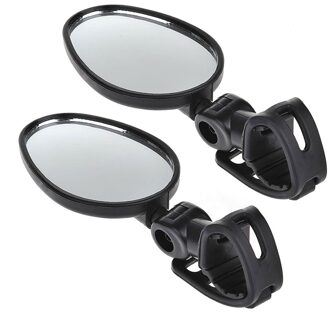 Motorfiets Spiegel Scooter E-Bike Achteruitkijkspiegels 1Pcs Electromobile Achterkant Bolle Spiegel Fiets Fietsen Accessoires