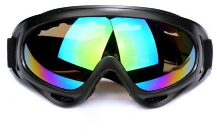 Motorfiets Sportbril Flexibele Cross Helm Gezichtsmasker Anti-Fog Winddicht Ski Goggles Atv Dirt Bike Utv Eyewear Gear bril kleurrijk