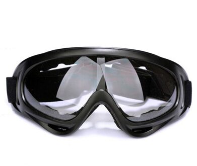 Motorfiets Sportbril Flexibele Cross Helm Gezichtsmasker Anti-Fog Winddicht Ski Goggles Atv Dirt Bike Utv Eyewear Gear bril transparant