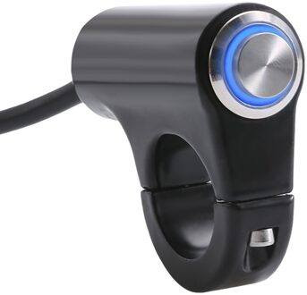 Motorfiets Stuur Op/Off Koplamp Schakelaar 7/8 "22Mm Led Fog Spot Light Dc 12V 10A Waterdicht aluminium Schakelaar