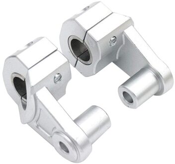 Motorfiets Stuur Riser Universele 7/8 Inch 22Mm Aluminium Handvat Bars Mount Klemmen Riser Voor Yamaha Honda Kawasaki Suzu