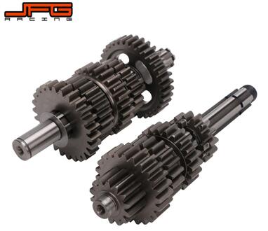 Motorfiets Transmissie Versnellingsbak Belangrijkste Teller As Kit Voor Zongshen Zs 190cc Motor Pit Dirt Bike