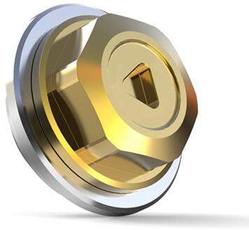 Motorfiets Vallen Protectors Frame Slider Anti Crash Motor Bescherm 781B goud