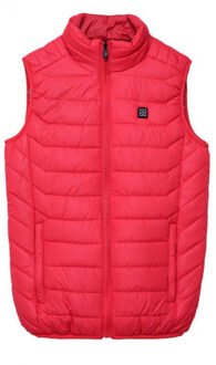 Motorfiets Vest Smart Opladen Verwarming Stand Kraag Omlaag Katoen Vest Herfst En Winter Mouwloze Jas Verwarmde Vest 5XL XXXL