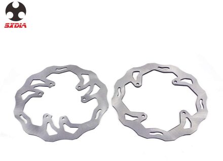 Motorfiets Voor Achter Remschijf Rotor Voor Honda CR125R CR250R CRF250R CRF450R CRF250X CRF450X Cr 125R 250R Crf 250R 250X 450R reeks