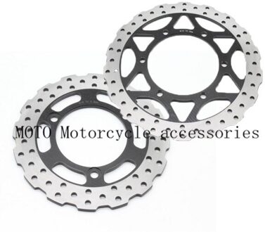 Motorfiets Voor Achter Remschijf Rotor Voor Kawasaki Ninja 250 250R Sl Abs EX250 Z250 Z300 Ninja 300 EX300 achterkant