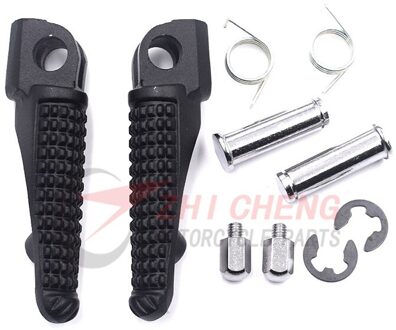 Motorfiets Voor Achter Voetsteunen Voetsteunen Voor Kawasaki Ninja 250 Z750 Z800 Z1000 ER6F ER6N ZX-6R 636 ZX-9R ZX-10R ZX-12R ZX-14R voorkant