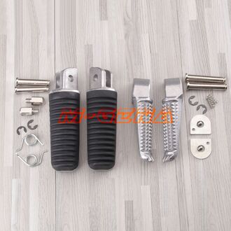 Motorfiets Voor Achter Voetsteunen Voetsteunen Voor Yamaha XJR400 XJR1300 FZ1 FZ6S FZ600 XJ600S FZ400 FZ1000 XJR1200 FZ6 1 sets 2 paar