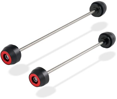 Motorfiets Voor Achteras Sliders Protector Voor Yamaha MT-10 MT-10 Sp YZF-R1 YZF-R1M FZ-10 Rood