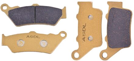 Motorfiets Voor En Achter Remblokken Voor Bmw F650GS F650 Gs F 650 Gs G650GS F650CS F650ST f650 Cs Dakar C1 125 200 voorkant en achterkant