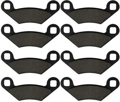 Motorfiets Voor En Achter Remblokken Voor Polaris 300 6X6 1994 FA159 FA232 4 voorkant Pairs