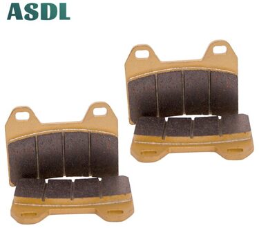 Motorfiets Voor en Achter Remblokken Voor Yamaha FZ 400 (4YR1) 1996 # c 2 Pairs voorkant Brake