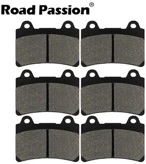 Motorfiets Voor En Achter Remblokken Voor Yamaha Xvz 1300 XVZ1300 Royal Star 1996 1997 1998 XVZ1300 Tour Classic 1996 -2001 3 pairs