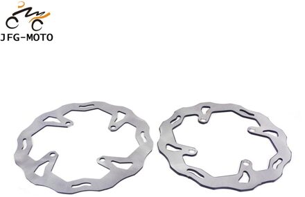 Motorfiets Voor En Achter Remschijven Rotors Voor Kawasaki KX125 KX250 2006 KX250F KX450F 2006 KLX450R voorkant