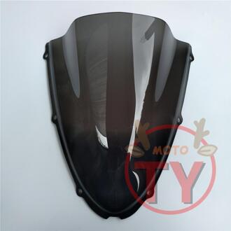 Motorfiets Voor Kawasaki ZX6R 05-05 ZX10R Zx 6R 2005 10R 2006-2007 Voorruit Bubble Voorruit Rook Zwart wind Deflectore