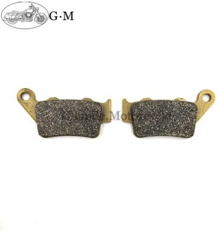 Motorfiets Voor/Remblokken Voor YAMAHA XT660X XT 660 X Supermoto 2004 2005 2006 2007 1 paar- achterkant