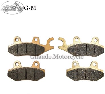 Motorfiets Voor/Remblokken Voor Yamaha Yfm 700R YFM700R Raptor Speciale Editie 2006 YXR450 Rhino YXR660 2004 2 paar- voorkant