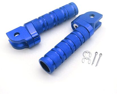 Motorfiets Voor Voetsteunen Verstelbare Voetsteunen Voor Honda CBR1000RR 600RR CBR500R CBR600F RVF750R blauw